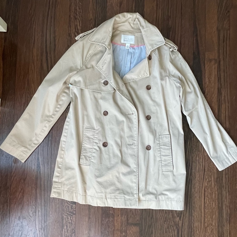 Hinge women’s trench coat